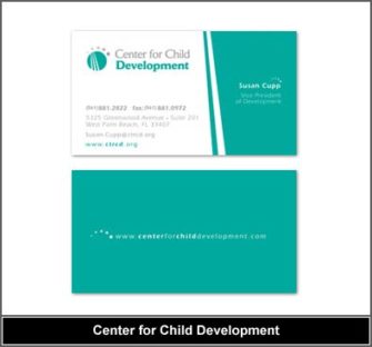 Child Center Business Card Design