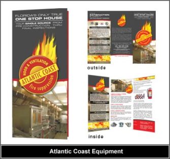 fire equipment brochure design