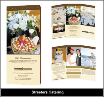 catering brochure design