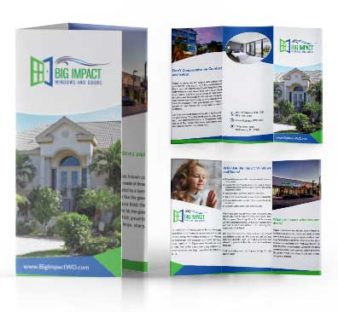 home improvement brochure design