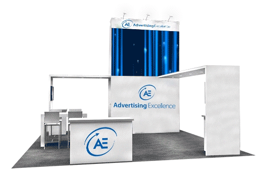 video wall exhibit booth rentals
