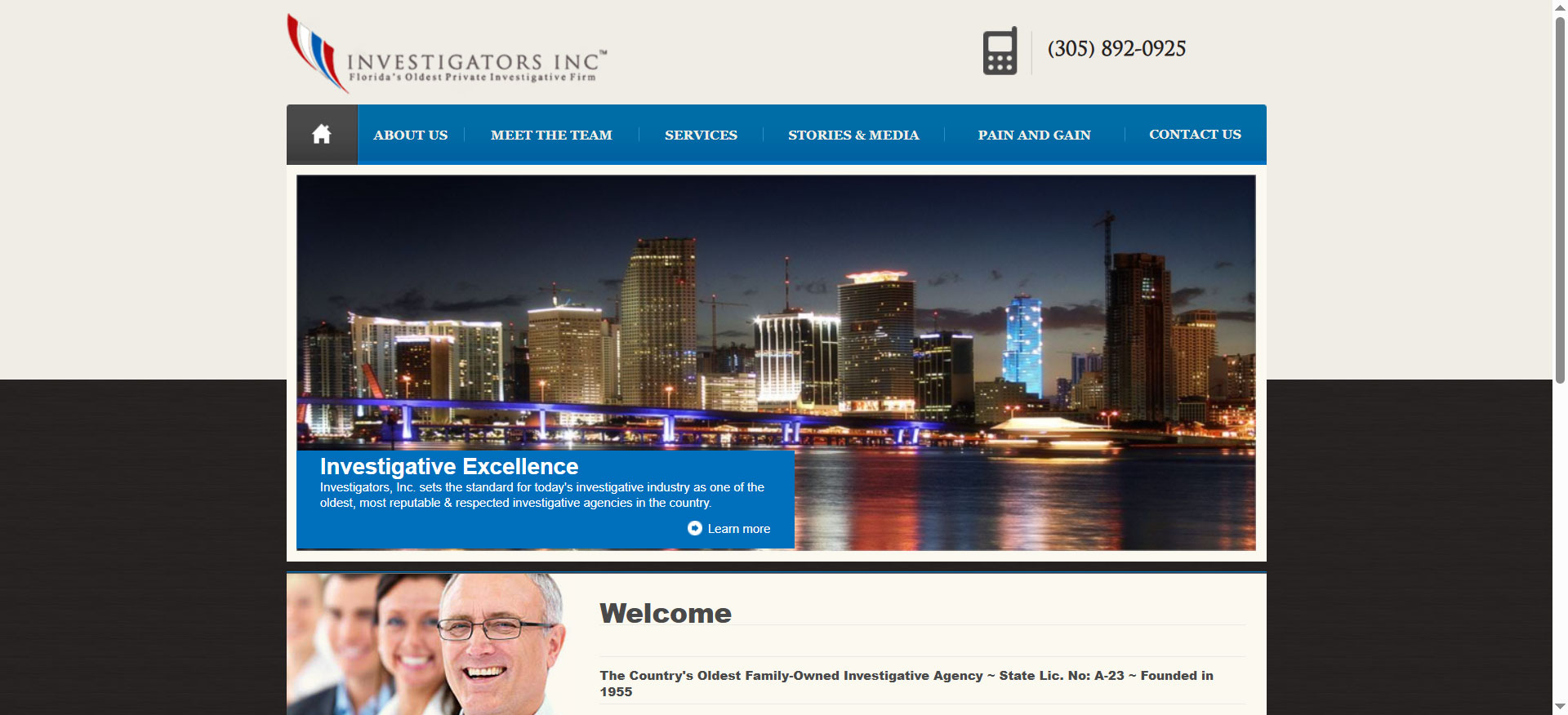 private investigator web development